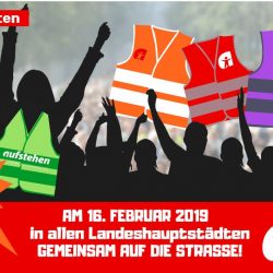 Aufstehen in Baden-Württemberg - landesweite Demo für soziale Gerechtigkeit