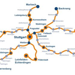Radsternfahrt nach Stuttgart