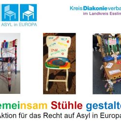 Platz für ASYL in EUROPA- Kampagne zur Europawahl und zum Weltflüchtlingstag 2019