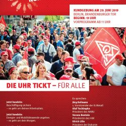 #Fairwandel - sozial, ökologisch, demokratisch - Kundgebung der IG Metall in Berlin