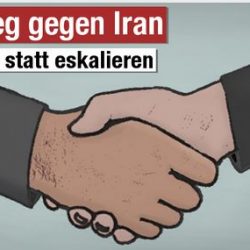 Pulverfass Nahost – eskaliert der Konflikt zwischen dem Iran und den USA/Donald Trump? Was können die EU, die Bundesregierung und wir tun?