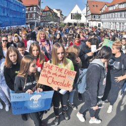 Fridays for Future ruft auf zum globalen Klimastreik - Aktion in Esslingen