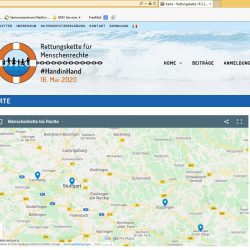 #HandinHand# – Rettungskette für Menschenrechte vom Hamburg bis Reutte/Tirol - voraussichtlich verschoben auf Frühjahr 2021