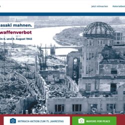 Hiroshima und Nagasaki mahnen - Beitritt zum UN-Atomwaffenverbot jetzt! - 30 Gedenkminuten in Kirchheim