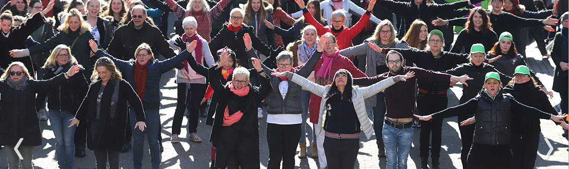One Billion Rising, Tanz-Flash-Mob