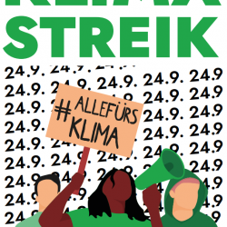 Klimaprotest in Nürtingen - im Rahmen des weltweiten globalen Klimastreiks