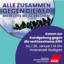 Stuttgart - alle zusammen gegen die AfD