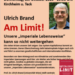 Am Limit! Unsere "imperiale Lebensweise" kann so nicht weitergehen