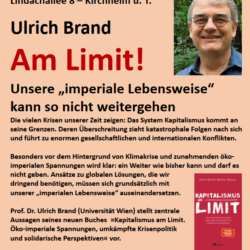 Am Limit! Unsere "imperiale Lebensweise" kann so nicht weitergehen