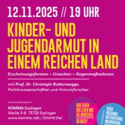 Prof. Dr. Christoph Butterwegge: Kinder- und Jugendarmut in einem reichen Land