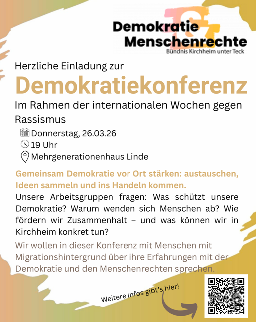 Demokratiekonferenz - Bündnis für Demokratie und Menschenrechte