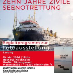 Das Jasmin-Inferno. Eine Fluchtgeschichte - Lesung mit Autor Imad Al Suliman